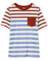 Kid 2-Piece Striped Pocket Tee & Pull-On All Terrain Shorts Set 4