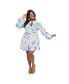 ფოტო #1 პროდუქტის Plus Size 1970s Fit & Flare Dress