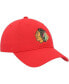 Фото #3 товара Men's Red Chicago Blackhawks Primary Logo Slouch Adjustable Hat