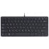 R-Go Compact R-Go ergonomic keyboard - QWERTY (US) - wired - black - Mini - Wired - USB - QWERTY - Black