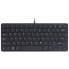 Фото #1 товара R-Go Compact R-Go ergonomic keyboard - QWERTY (US) - wired - black - Mini - Wired - USB - QWERTY - Black