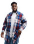 Tommy Hilfiger Big & Tall oxford tartan shirt in multi