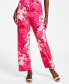 Фото #1 товара Women's Printed Pull On Knit Pants, Created for Macy's