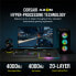Фото #5 товара Corsair K100 RGB Optical-Mechanical Gaming - Full-size (100%) - USB - Opto-mechanical key switch - QWERTZ - RGB LED - Black