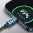 Фото #14 товара Kabel przewód do szybkiego ładowania i transferu danych USB-C Iphone Lightning 20W 1.2m niebieska