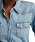 ფოტო #4 პროდუქტის Women's Denim Western Shirt