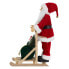 Фото #4 товара Weihnachtsmann Figur mit Holzschlitten