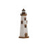 Декоративная фигура DKD Home Decor Натуральный Белый Моряк маяк (16 x 14 x 41 cm)