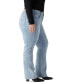 Фото #3 товара Plus Size Vintage Classic High-Rise Bootcut Jeans