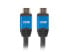 Фото #3 товара Lanberg CA-HDMI-20CU-0010-BL - 1 m - HDMI Type A (Standard) - HDMI Type A (Standard) - 3D - 18 Gbit/s - Black