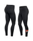 ფოტო #1 პროდუქტის Women's Black Cleveland Browns Wordmark Stacked Leggings