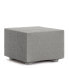 Pouffe cover Eysa ROC Light grey 100 x 65 x 100 cm