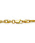 Фото #4 товара Браслет Macy's Link Chain 14k Gold 7-1/2"