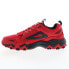 Фото #3 товара Fila Oakmont Trail 1JM01685-604 Mens Red Leather Athletic Hiking Shoes 14