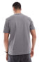 BOSS Orange tchup t-shirt in dark grey grau, L - W36-39 - фото #4