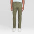 Фото #1 товара Men's Every Wear Slim Fit Chino Pants - Goodfellow & Co Paris Green 28x30
