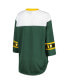 ფოტო #2 პროდუქტის Women's Green, White Green Bay Packers Double Team 3/4-Sleeve Lace-Up T-shirt