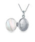 ფოტო #2 პროდუქტის Matriarch Rainbow Abalone Mother Of Pearl Oval Celtic Tree Family Tree Of Life Locket Holds Photos Necklace For Women Sterling Silver