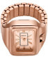 Фото #3 товара Наручные часы Citizen Eco-Drive Women's Disney Princess Ariel Rose Gold-Tone Stainless Steel Bracelet Watch 30mm.