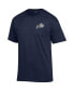 Фото #3 товара Men's Navy Navy Midshipmen Stack 2-Hit T-shirt