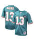 ფოტო #1 პროდუქტის Men's Dan Marino Aqua Miami Dolphins 1994 Authentic Throwback Retired Player Jersey