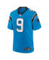 Фото #3 товара Men's Bryce Young Blue Carolina Panthers 2023 NFL Draft First Round Pick Alternate Game Jersey