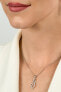 Фото #4 товара Shiny silver jewelry set with zircons SET222W (earrings, pendant)