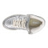 Diadora Mi Basket Metal Used High Top Mens Silver Sneakers Casual Shoes 178539-