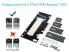 ICY BOX IB-PCI214M2-HSL - PCIe - M.2 - PCIe 3.0 - Black - Passive - China