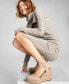 ფოტო #6 პროდუქტის Women's Maisie Lace-Up Espadrille Wedge Sandals, Created for Macy's