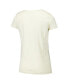 ფოტო #3 პროდუქტის Women's Cream Boston Red Sox Vintage-like T-Shirt