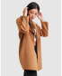 Фото #2 товара Women Ex Boyfriend Wool Blend Oversized Jacket