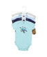 ფოტო #2 პროდუქტის Baby Boys Organic Cotton Bodysuits, Endangered Sea Animals