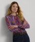 Women's Slim-Fit Paisley Sweater