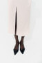 Фото #10 товара Платье миди с драпировкой на поясе ZARA