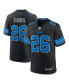 Фото #1 товара Men's Jahmyr Gibbs Black Detroit Lions 2nd Alternate Game Jersey