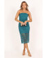 ფოტო #2 პროდუქტის Women's Candice Strapless Lace Midi Dress