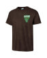 Фото #2 товара 47 Brand Men's Brown Milwaukee Bucks Vintage-like Tubular Dagger Tradition Premium T-Shirt