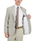 Фото #4 товара Men's Modern-Fit Superflex Tan Suit Jacket