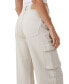 ფოტო #3 პროდუქტის Women's Cargo Wide Leg Jeans