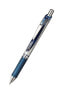Pentel EnerGel Xm - Retractable gel pen - Navy - Navy,Silver - Plastic,Rubber - Round - 0.35 mm