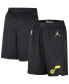 Фото #1 товара Men's Black Utah Jazz 2022/2023 Statement Edition Swingman Performance Shorts