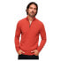 Фото #2 товара SUPERDRY Essential Embroidered Henley Half Zip Sweater