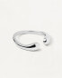Фото #3 товара Otevřený minimalistický prsten ze stříbra CRUSH Silver AN02-903