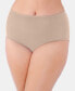 Фото #1 товара Women's Illumination® Plus Size Satin-Trim Brief Underwear 13811