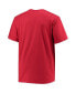 ფოტო #3 პროდუქტის Men's Crimson Alabama Crimson Tide Big and Tall Arch Team Logo T-shirt