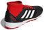 adidas Predator Tango 18.3 Turf Boots 舒适耐磨足球鞋 黑红白拼色 / Кроссовки Adidas Predator Tango 18.3 Turf Boots DB2135