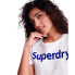 SUPERDRY Regular Flock Boxy short sleeve T-shirt
