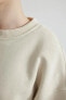 Coool Crop Basic Sweatshirt C2116ax24sp