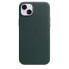 Apple iPhone 14 Plus Leather Case with MagSafe - Forest Green - Cover - Apple - iPhone 14 Plus - 17 cm (6.7") - Green